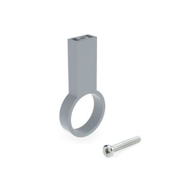 Emuca Kit de barra para armario redonda D. 28, 1150 mm, aluminio, Pintado  moka - Ferretería Campollano