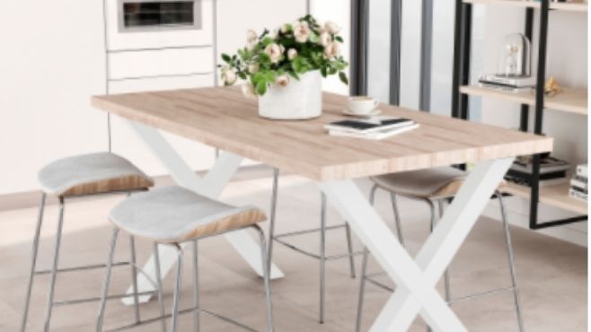 Patas de mesa: Ideas de muebles a medida - Emuca Blog
