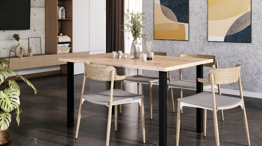 Patas de mesa: multiplica el confort de tu casa con estas ideas de uso